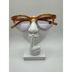 eyebobs Waylaid reading glasses strength 3.50 clear brown new without case